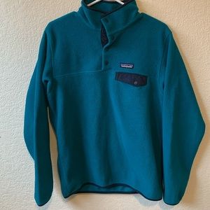 Blue Fleece Patagonia Pull Over